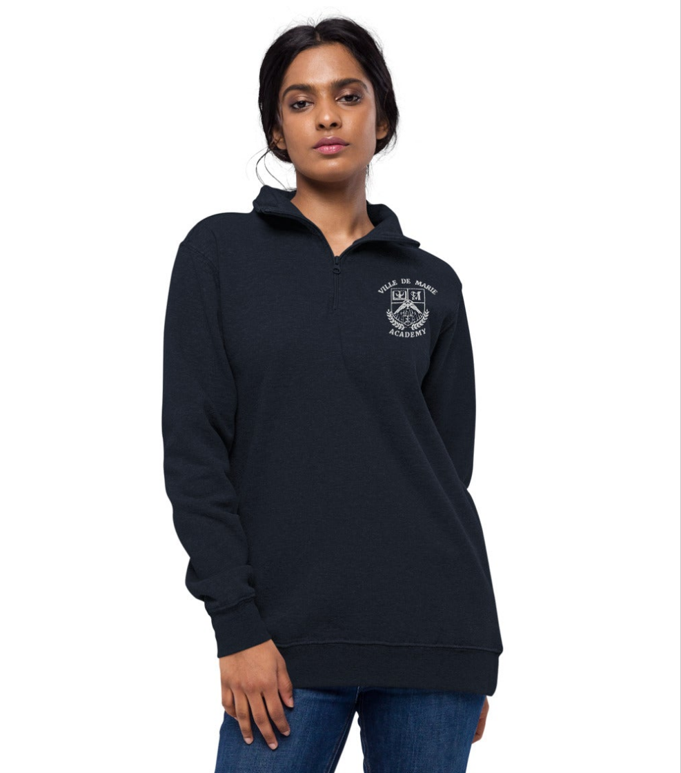 Adult VdM Fleece Pullover Embroidered Logo